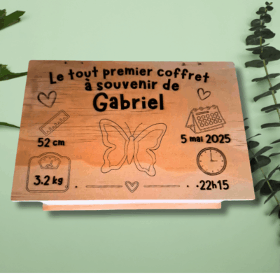 Coffret à souvenir naissance
