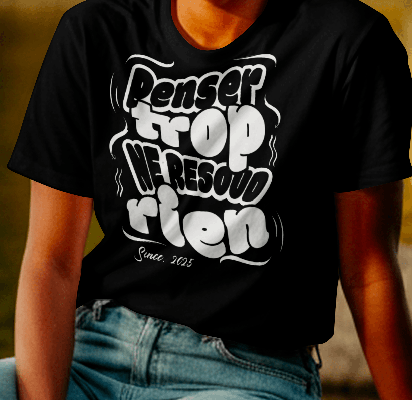 T-Shirts trends 2025 - Collection Esprit Libre – Paroles à Porter